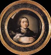 Self-portrait in a Convex Mirror Francesco Parmigianino